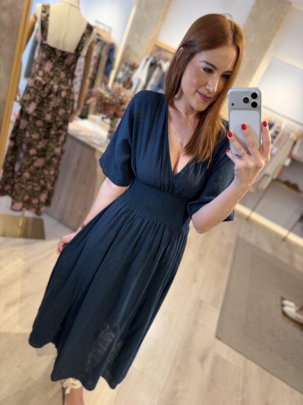 Vestido Alice marino-