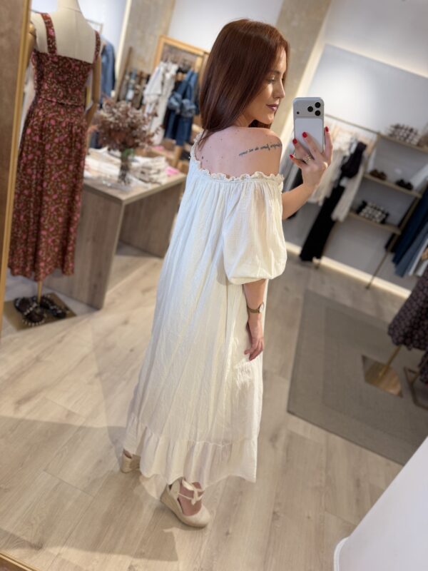 Vestido Dubái crudo,