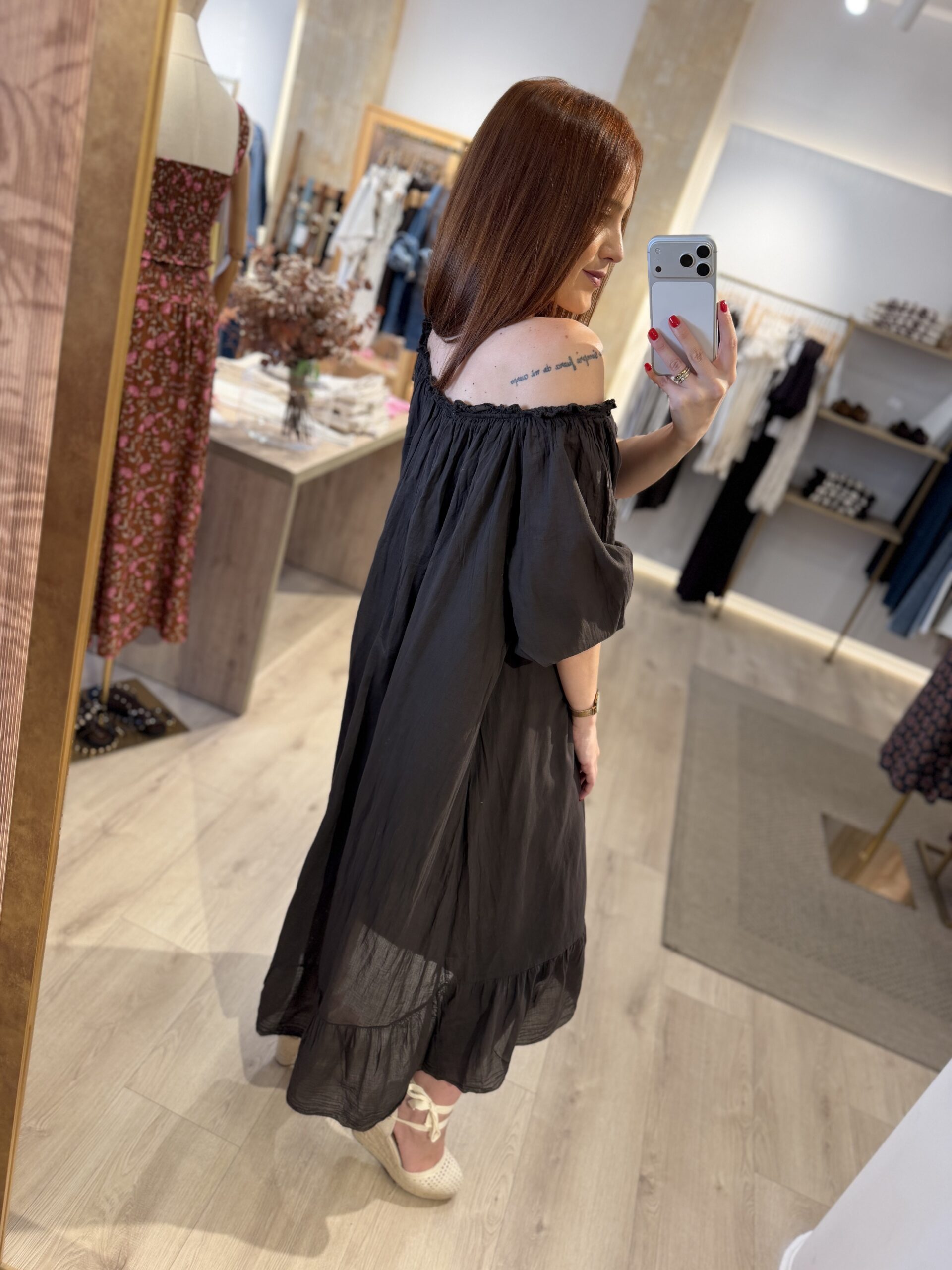 Vestido Dubái marrón,