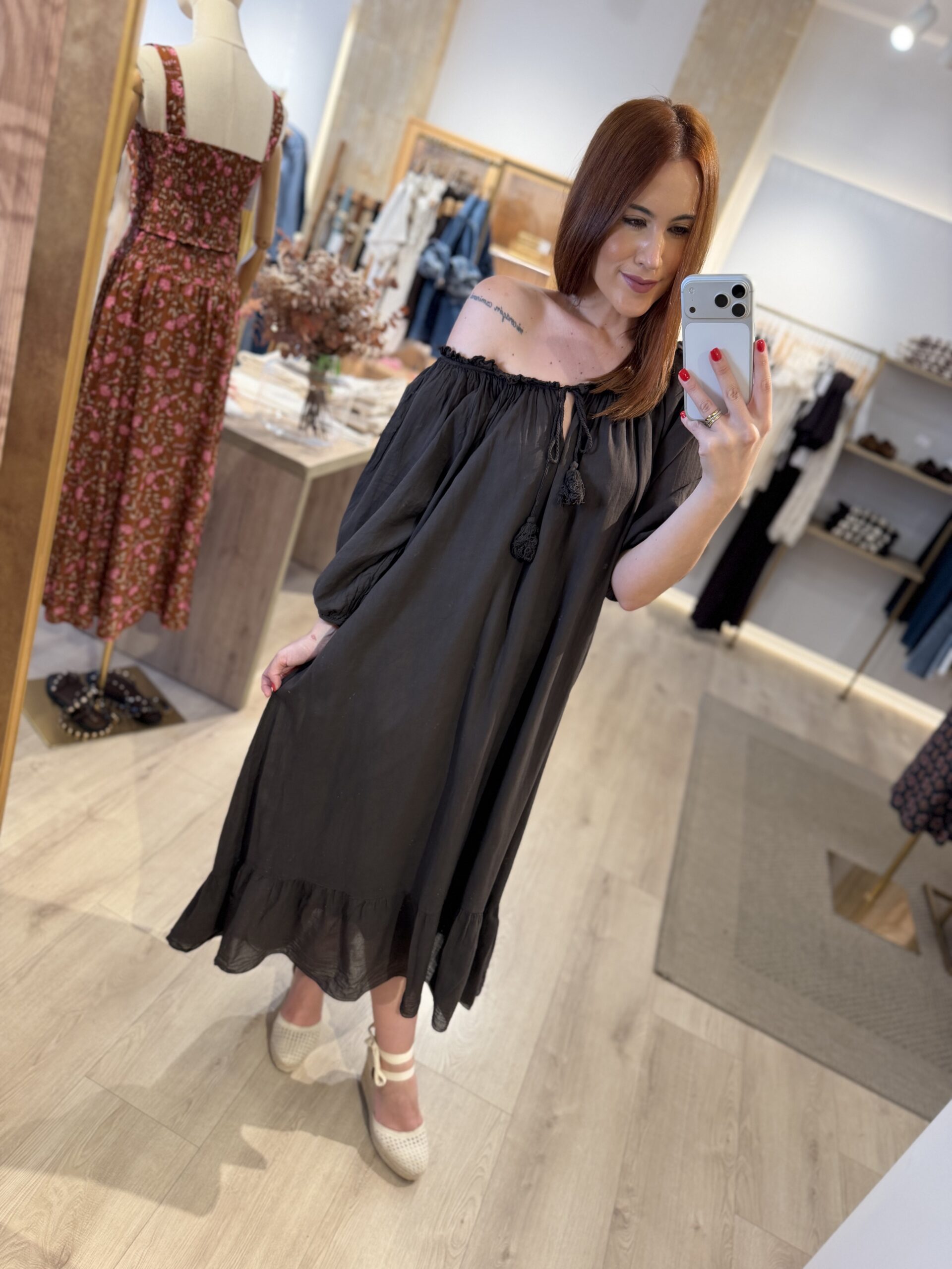 Vestido Dubái marrón