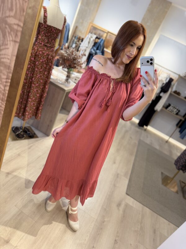 Vestido Dubái rosa-
