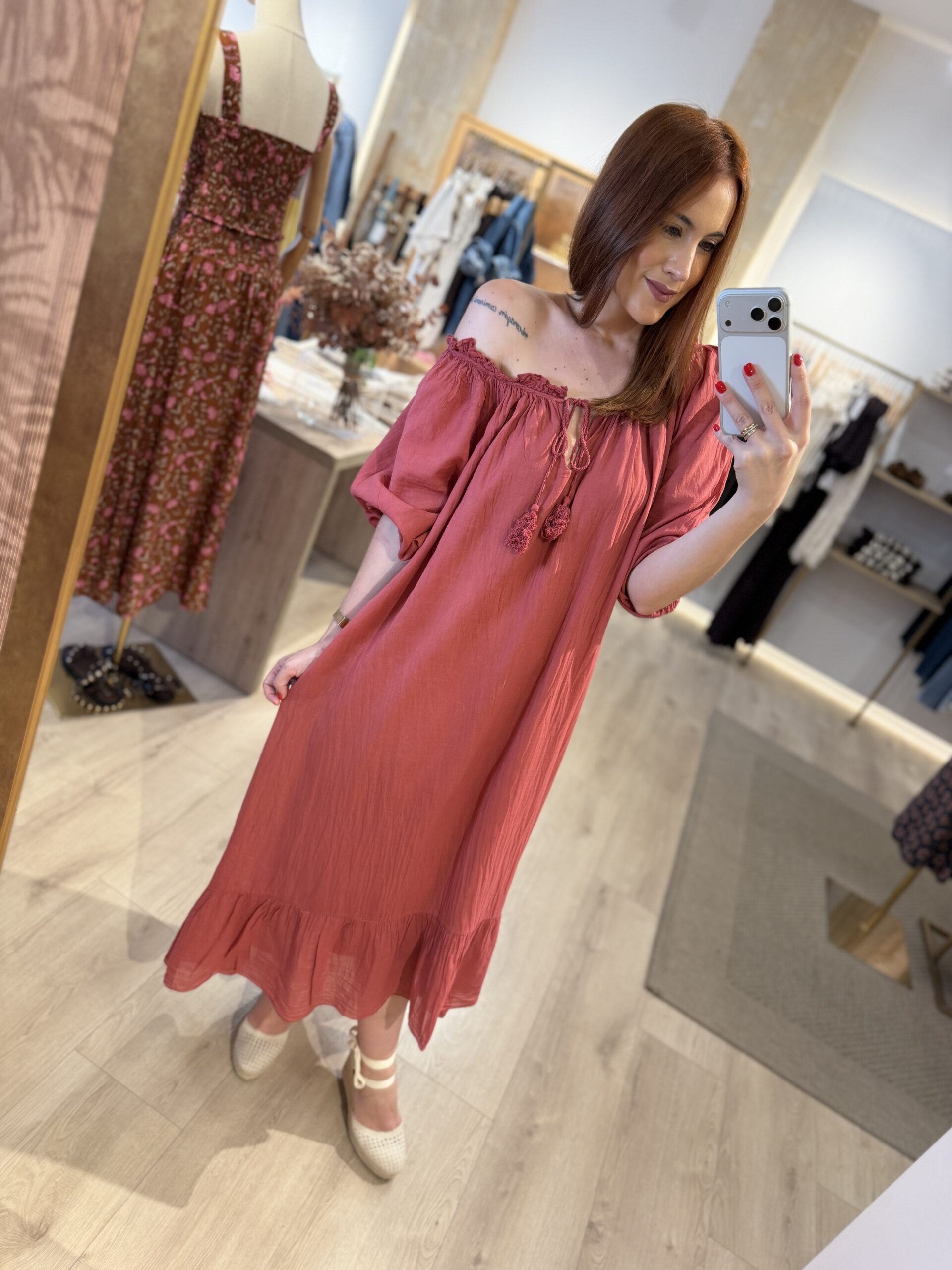 Vestido Dubái rosa-