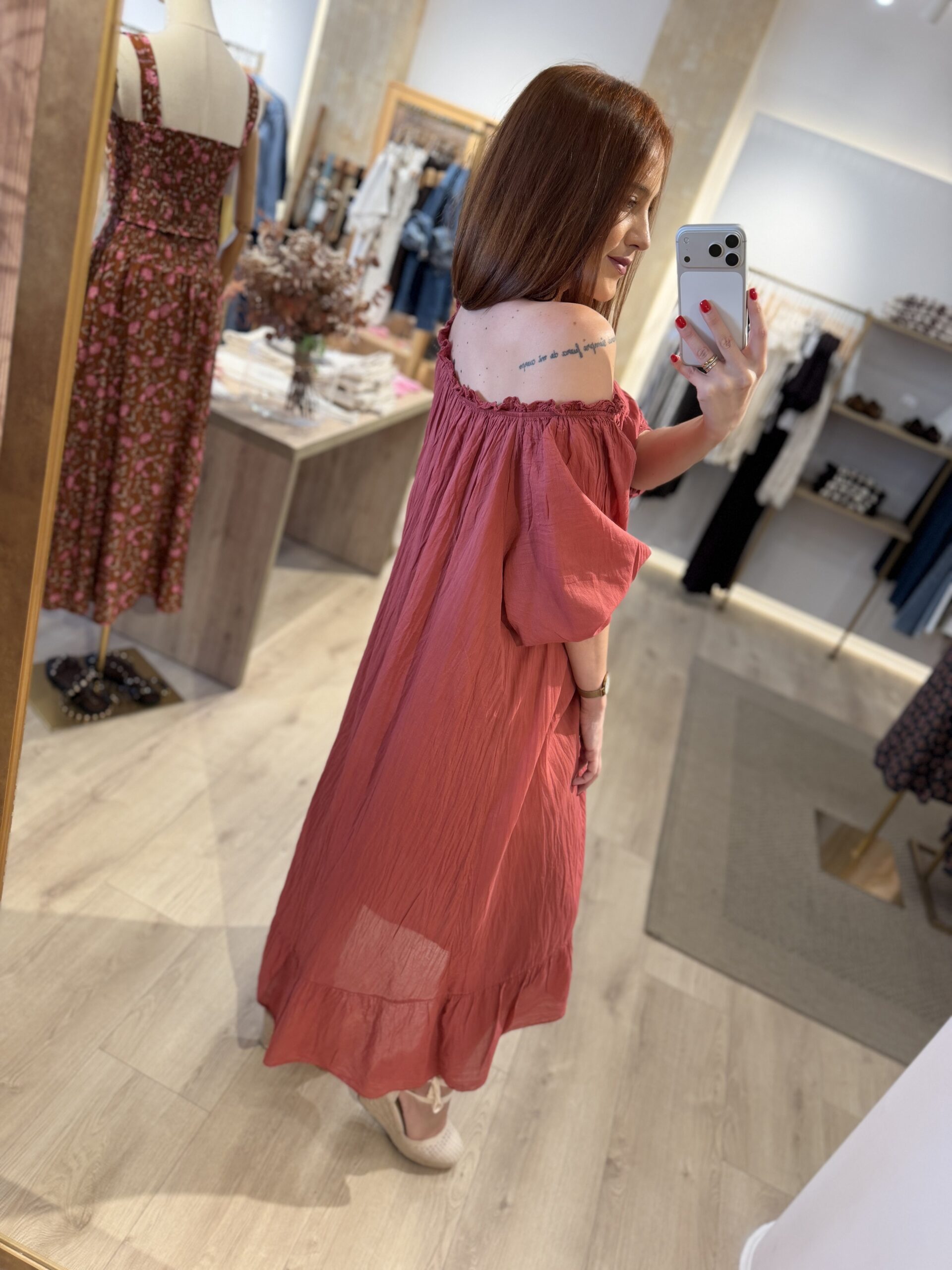 Vestido Dubái rosa,