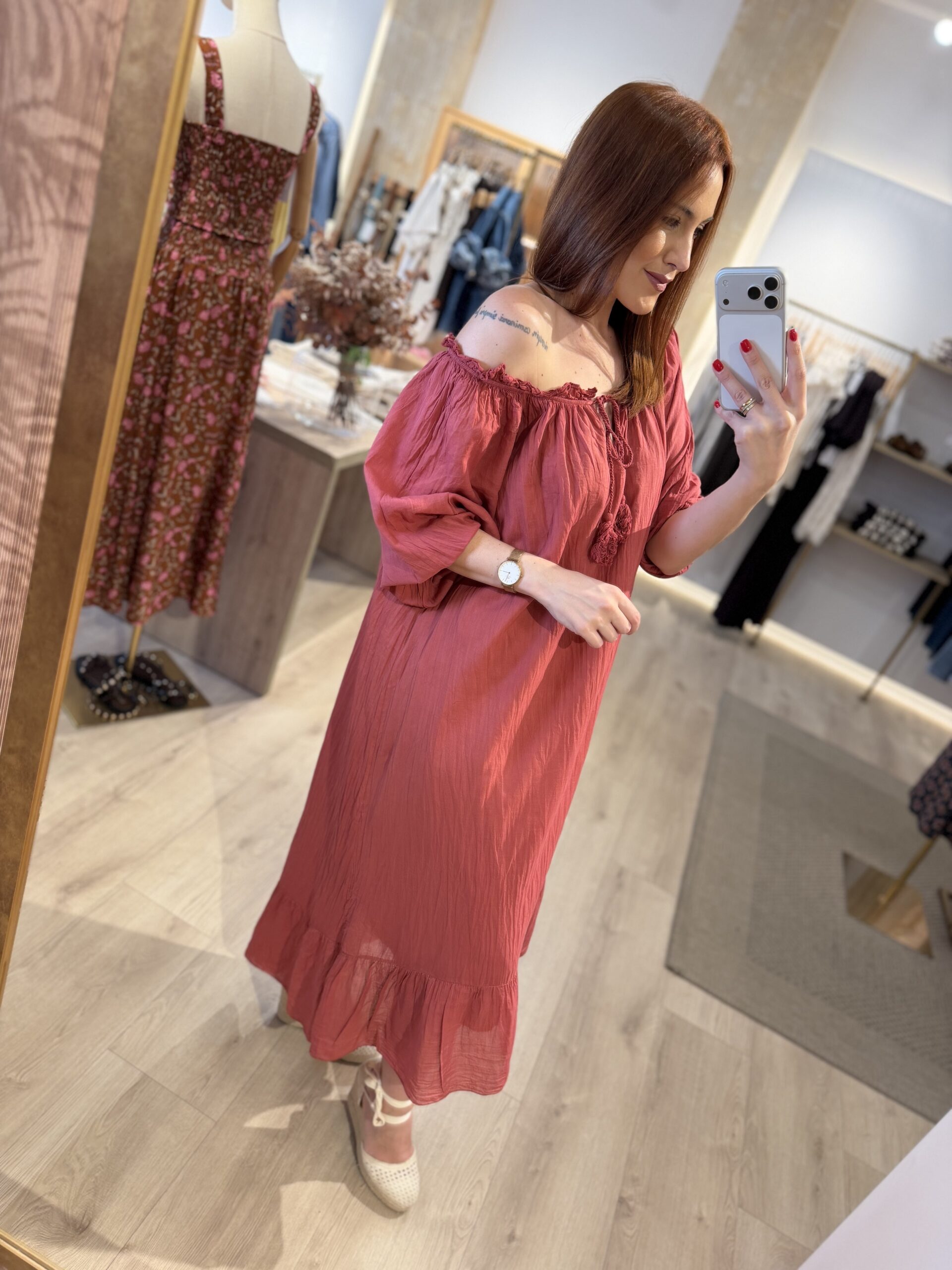 Vestido Dubái rosa1