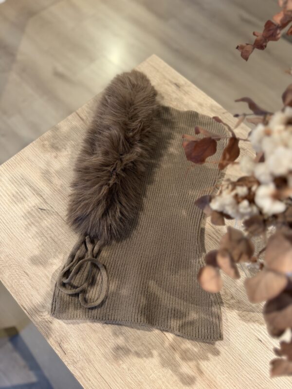 Balachava pelo taupe