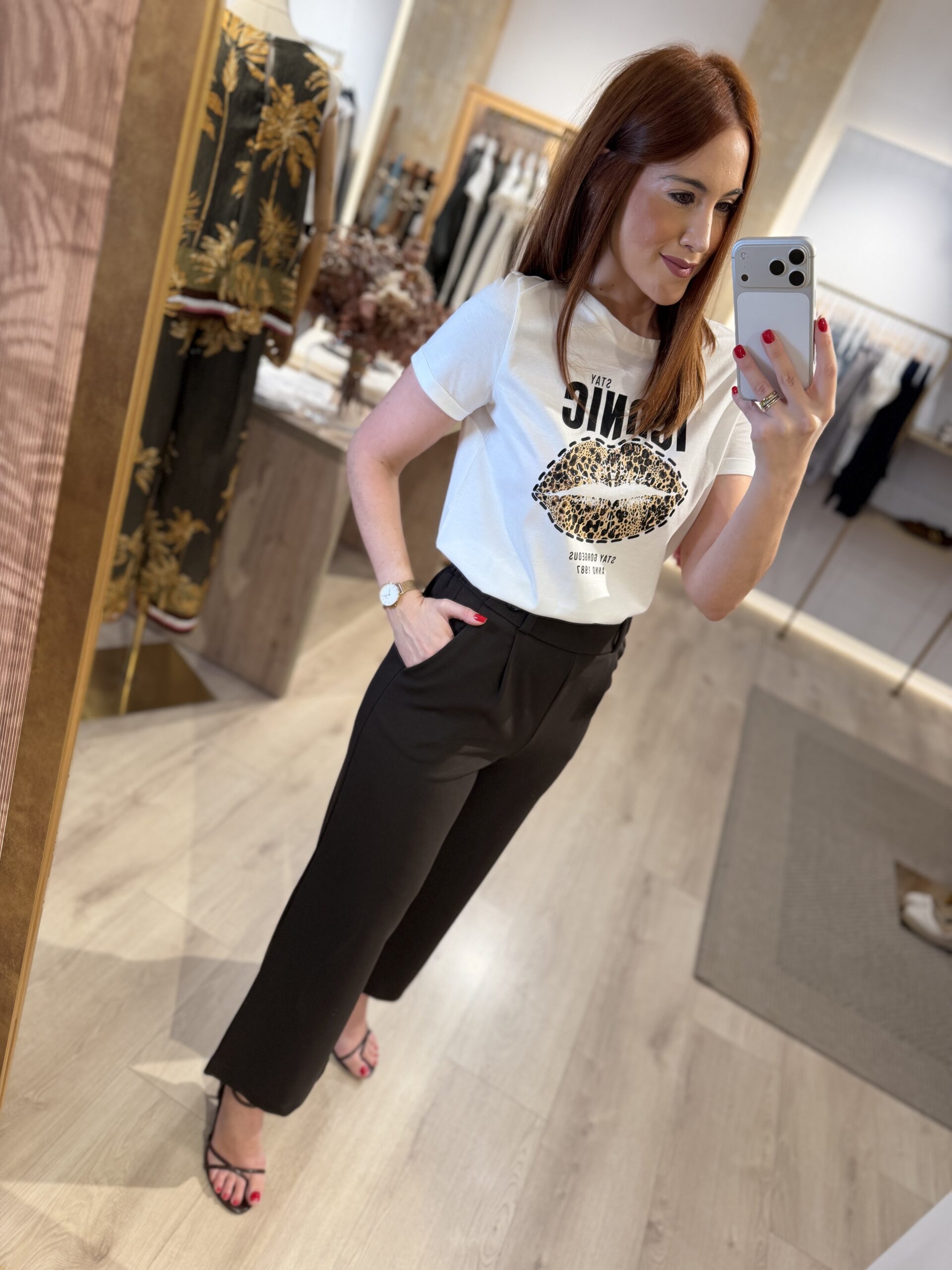 Pantalón goma botones-