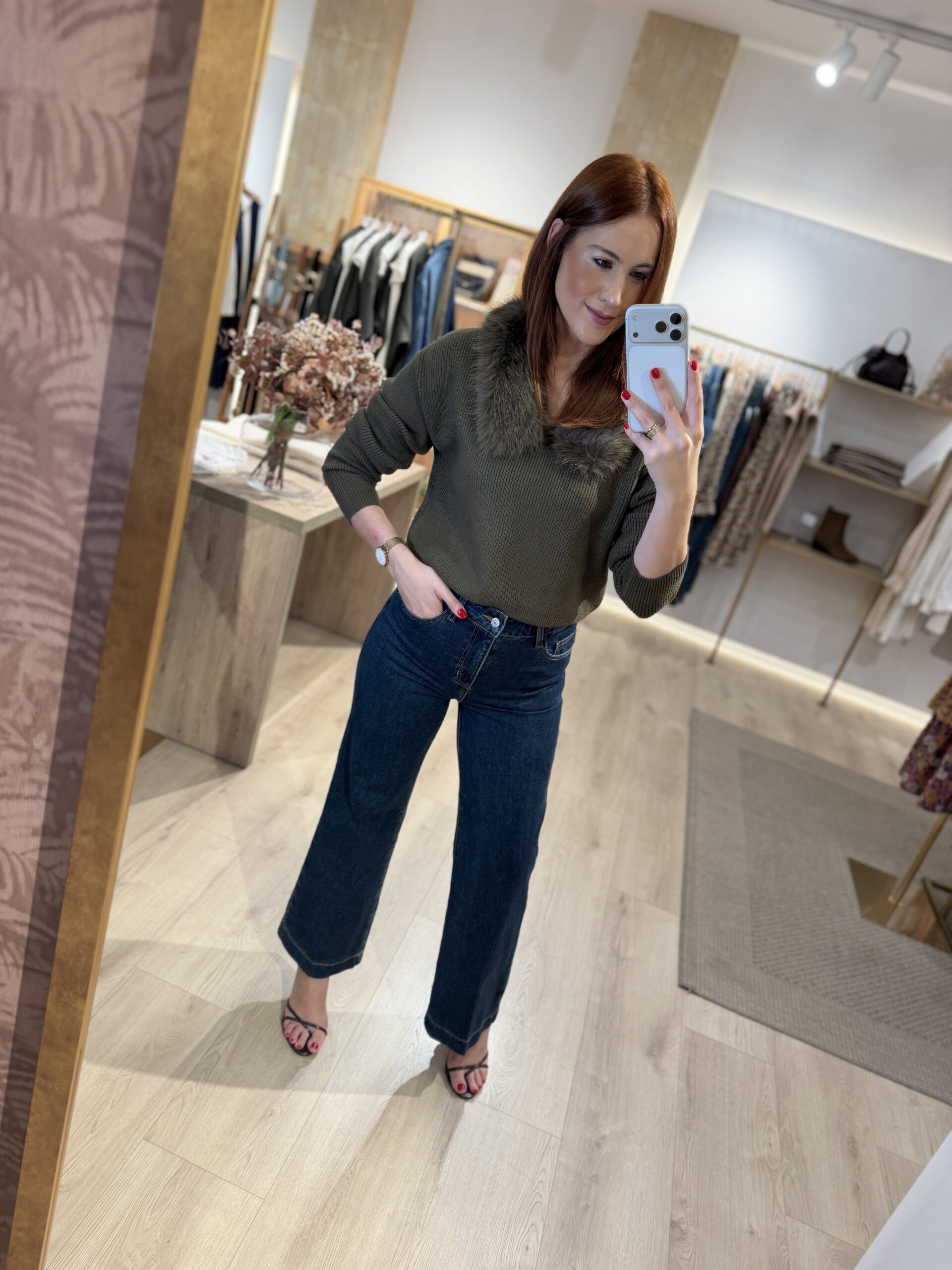 Jeans denim retro
