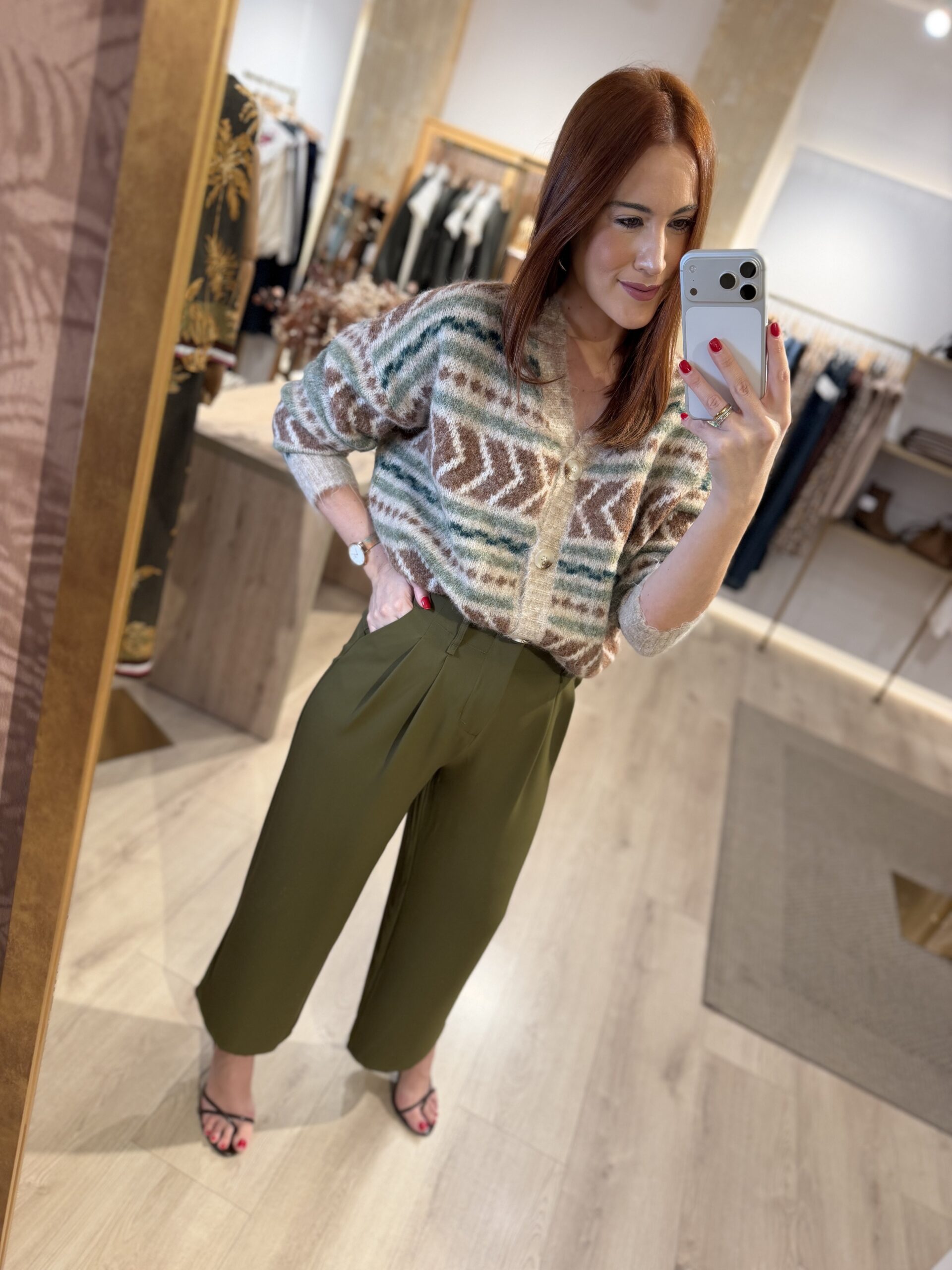 Pantalón Estela verde.