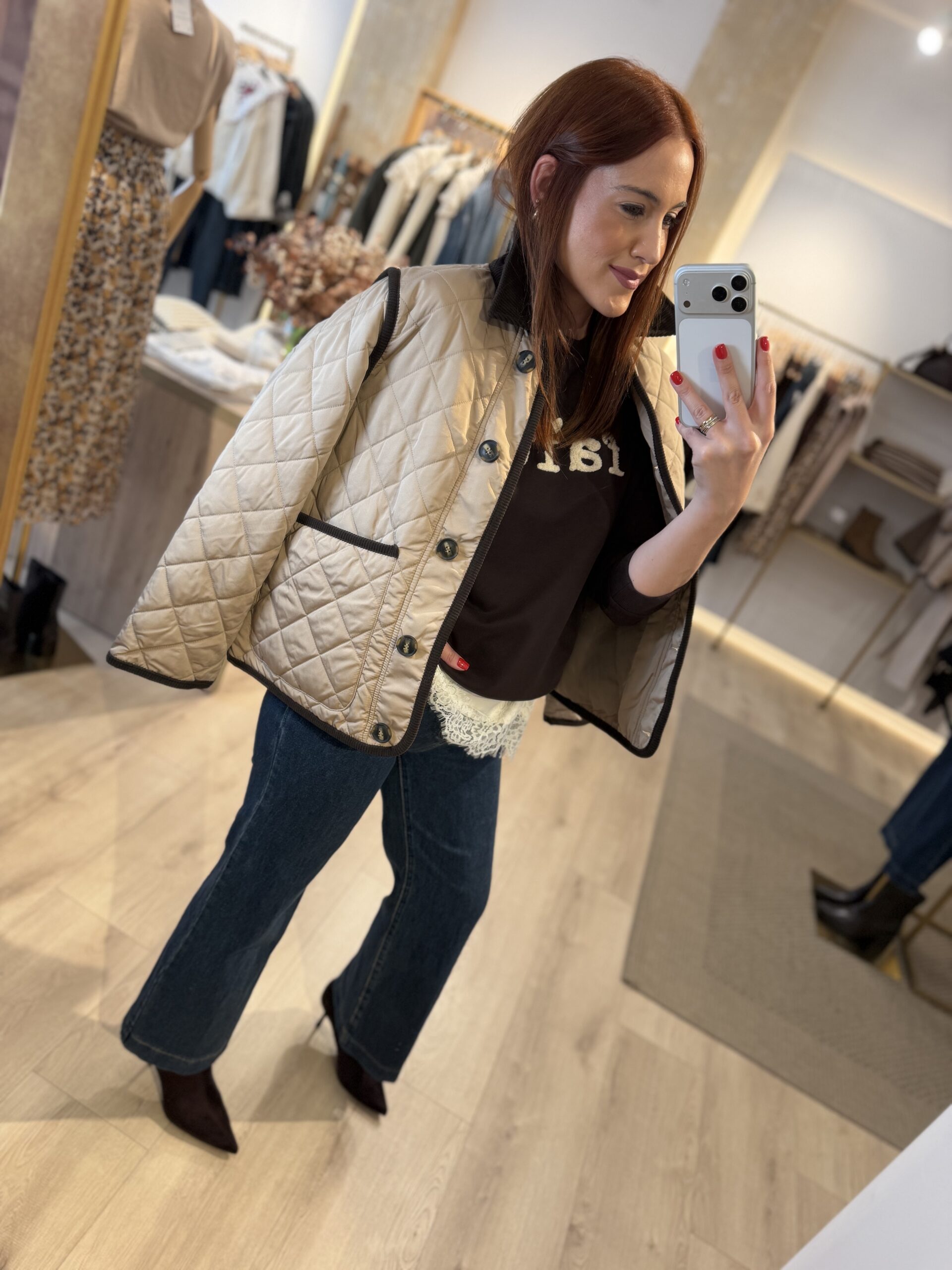 Parka guateada,.