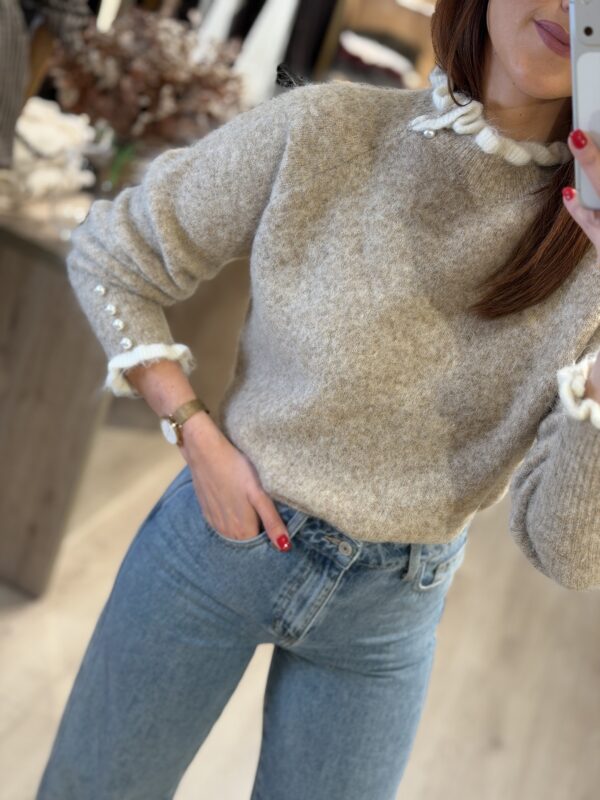Jersey Amanda beige zoom