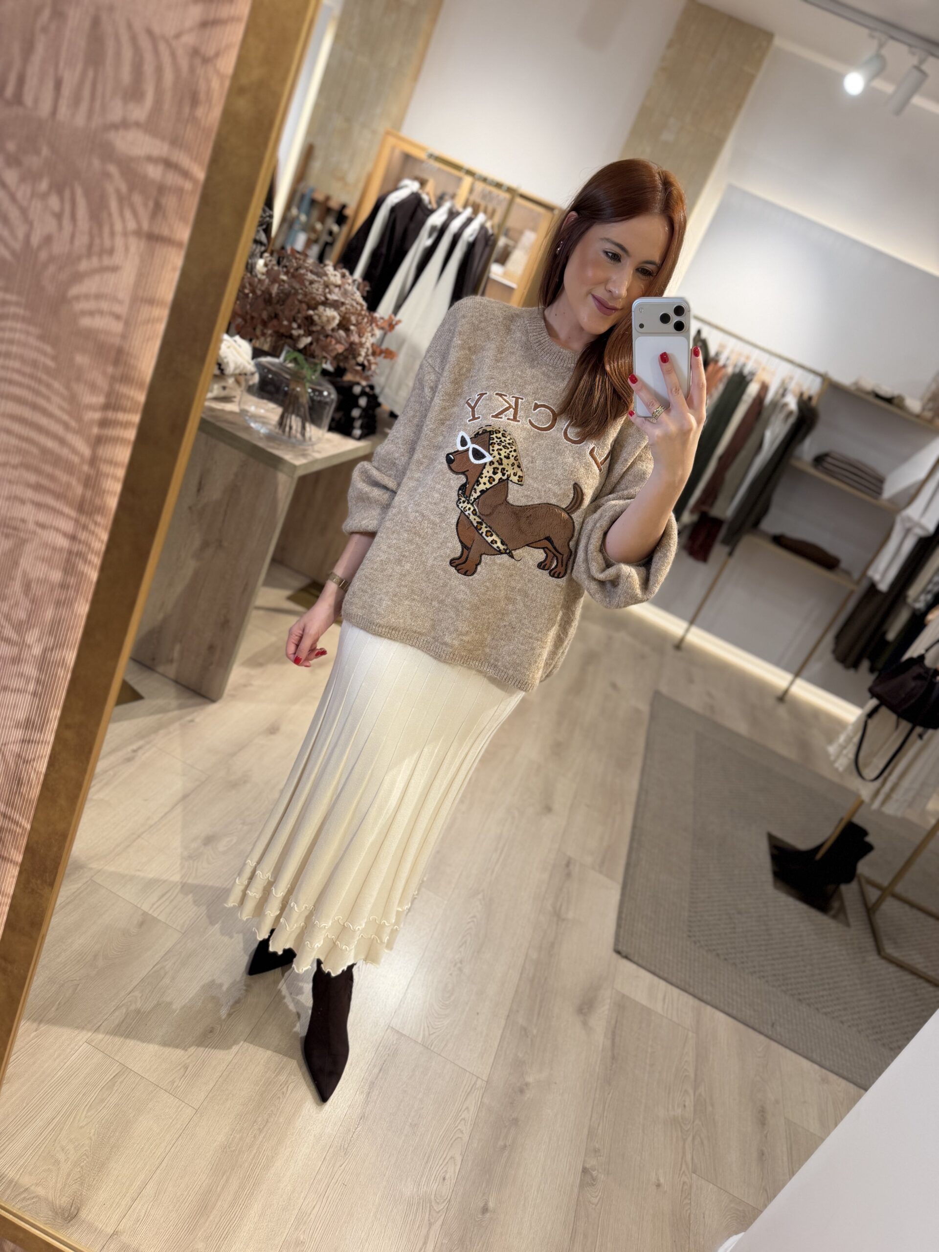 Jersey Lucky beige,