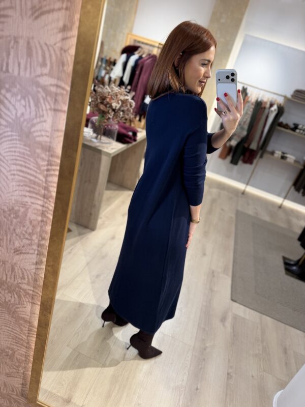 MAxi vestido azul,